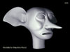 Elf Head 3D model