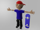 Kool Kid by Mali 3D model