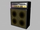 Amp Speakers 3D model
